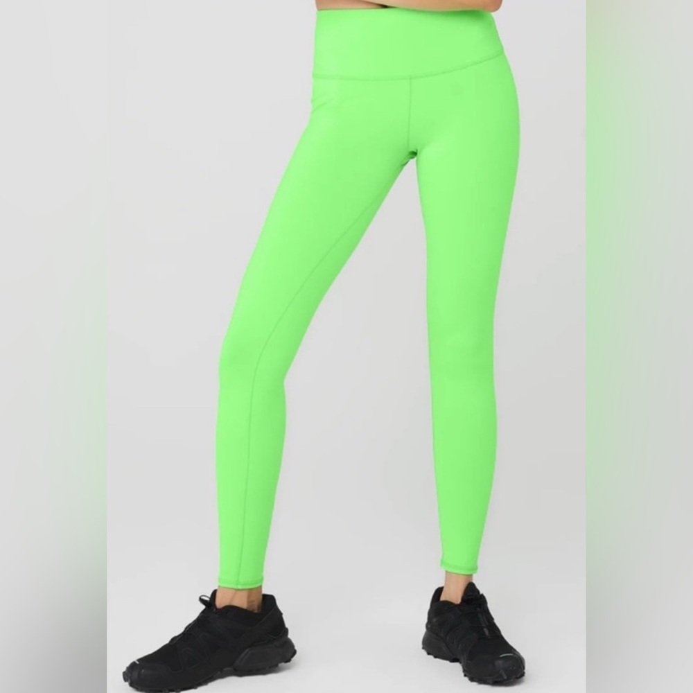ALO Neon Green Women's Leggings